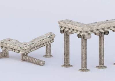 3D | Greek columns assets